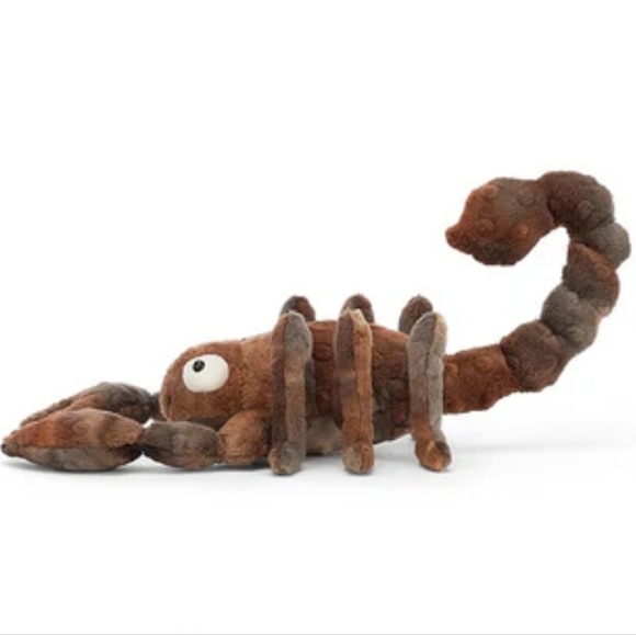 Jellycat Simon Scorpion 🦂  3x7x13.8" Soft and Plush NWT - Picture 2 of 6